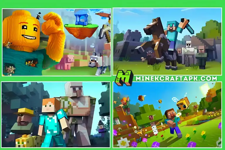 2D and 3D updated graphics in minecraft