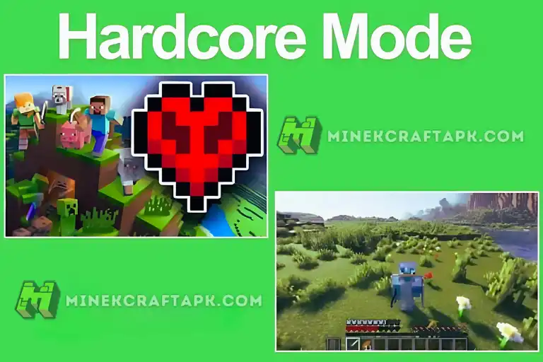 Hardcore Mode in minecraft apk