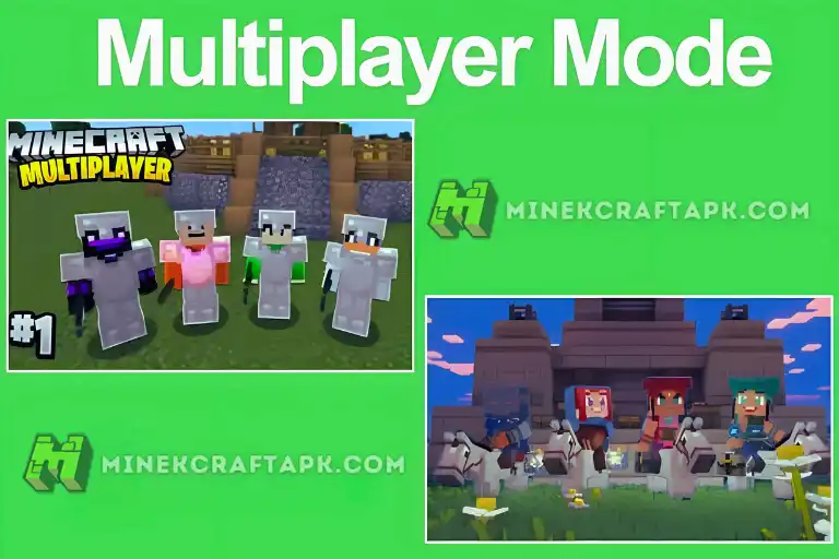 Multiplayer Mode in minecraft apk
